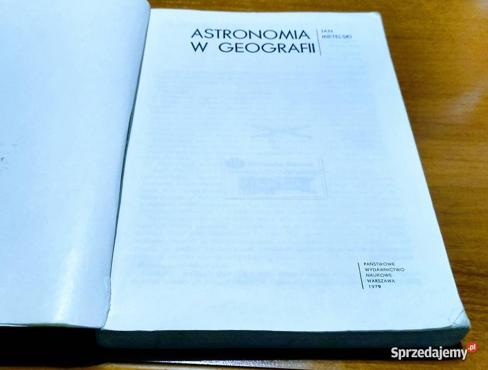 Astronomia w geografii Jan Mietelski