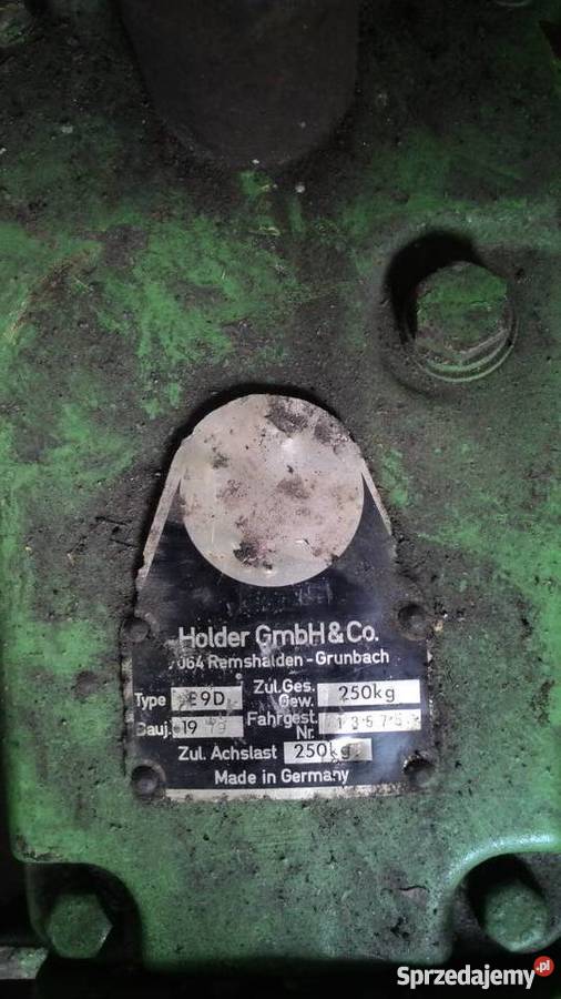 ciagnik ogrodniczy HOLDER Krosno