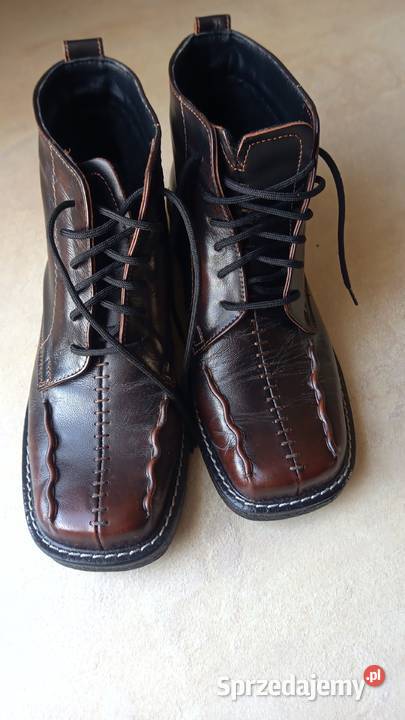 Botki damsie ocieplane Kozaki Damskie Wieluń sprzedam