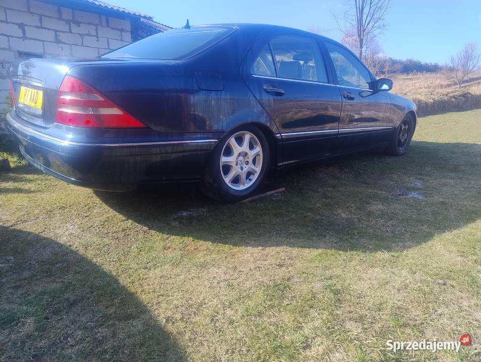 Mercedes s klasa 32 b uszkodzony Krasnobród