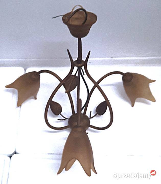 Sprzedam Okazała Stylową Lamę Sufitową