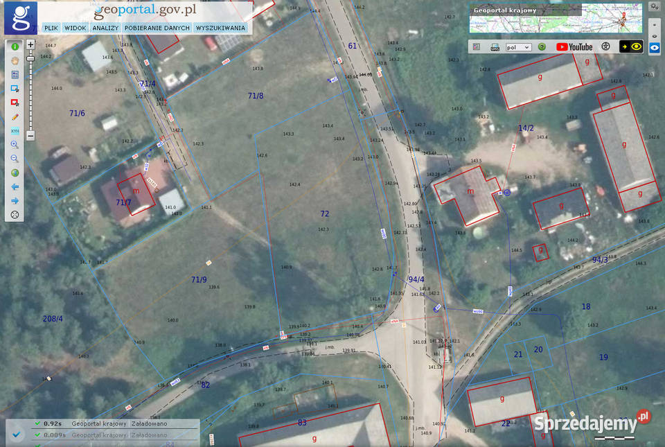 Działka budwolana uzbrojona 1300 m2 Mielno pow pomorskie sprzedam