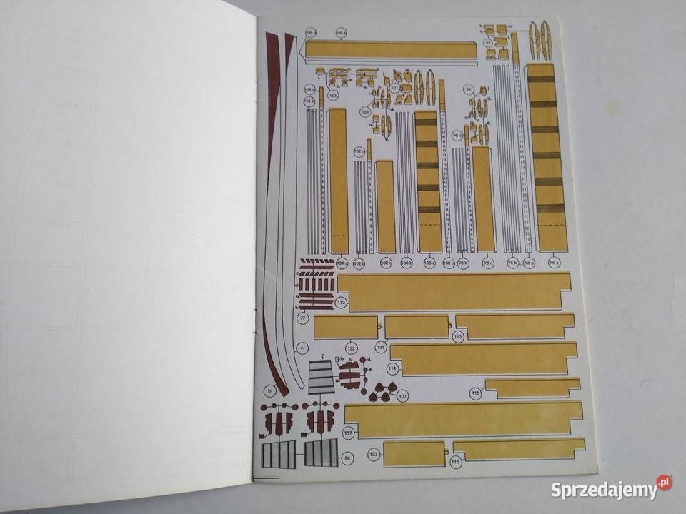 Model kartonowy Szkutnik Statek Golden Hind Dąbrowa Górnicza