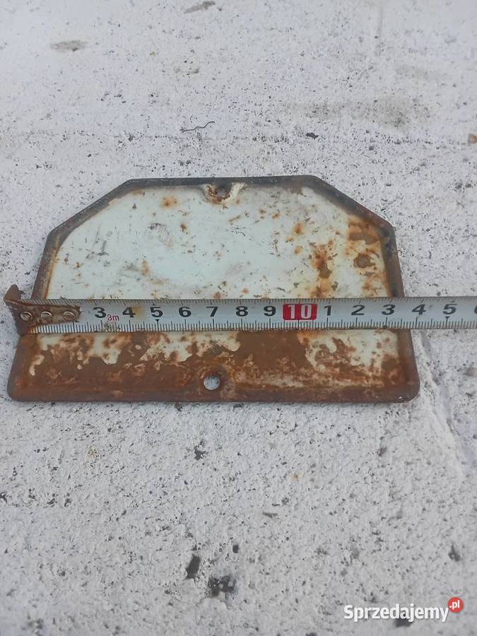 Tablica zabytkowy motorower