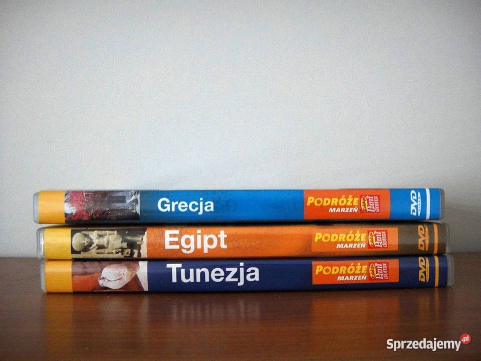 Filmy DVD Podróże Marzeń Kolekcja Pani Domu 3 Filmy Kielce