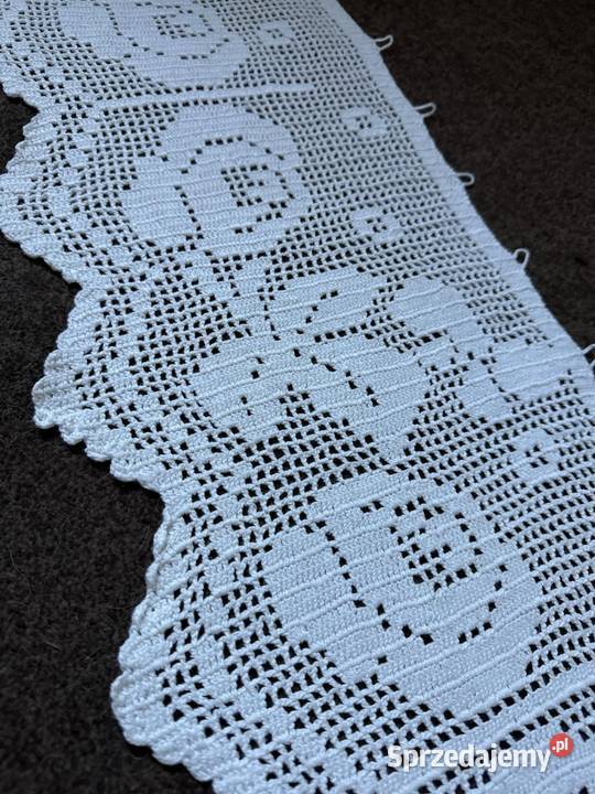 zazdrostka biała szydełkowya rękodzieło Zabrze
