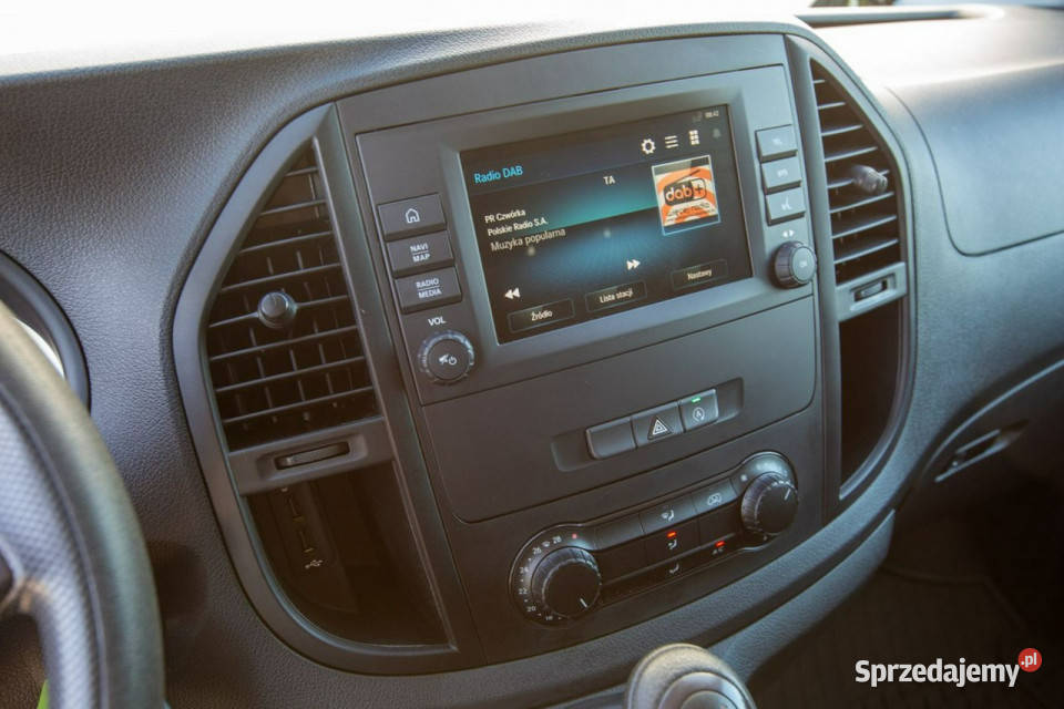 Mercedes Vito DŁUGI 110 CDI furgon L2H1 wielofunkcyjna kierownica Mercedes-Benz Jarocin
