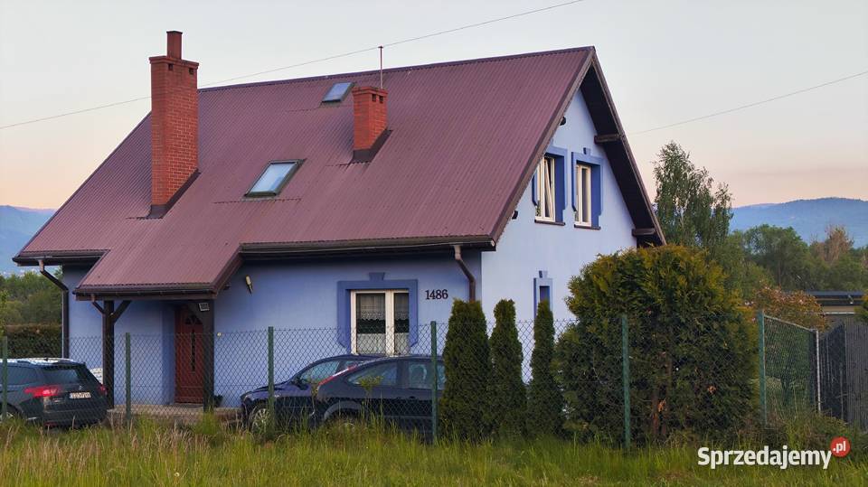 Sprzedam dom w górach wolnostojący Radziechowy sprzedam
