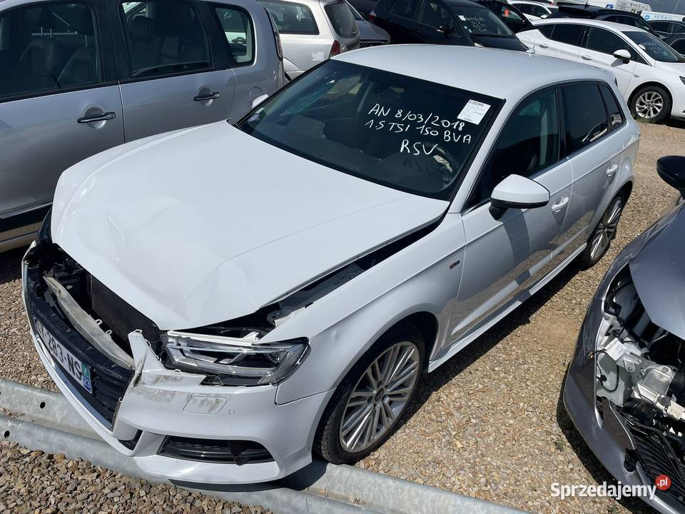 AUDI A3 3 Sportback 15 35 TFSi 150 SLine EV283 dolnośląskie Wrocław