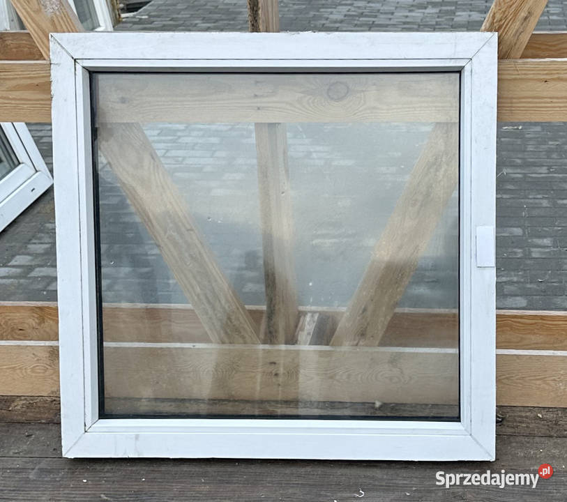 OKNA KacprzaK Witryna 76X69 FIX Używany PCV Siedlce