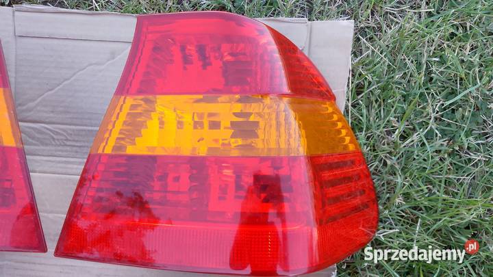 Tylne lampy BMW E46 Komplet Oryginał osobowe Myślibórz