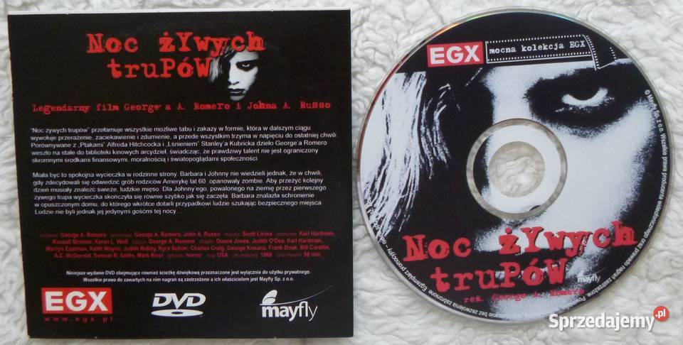 Film DVD Noc żywych trupów Filmy mazowieckie Warszawa