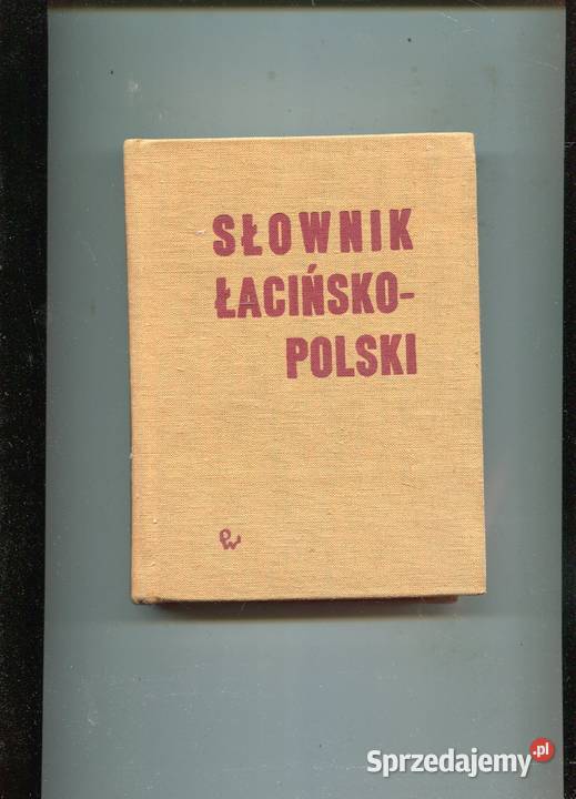 Słownik łacińsko polski Kumaniecki opr zachodniopomorskie Szczecin