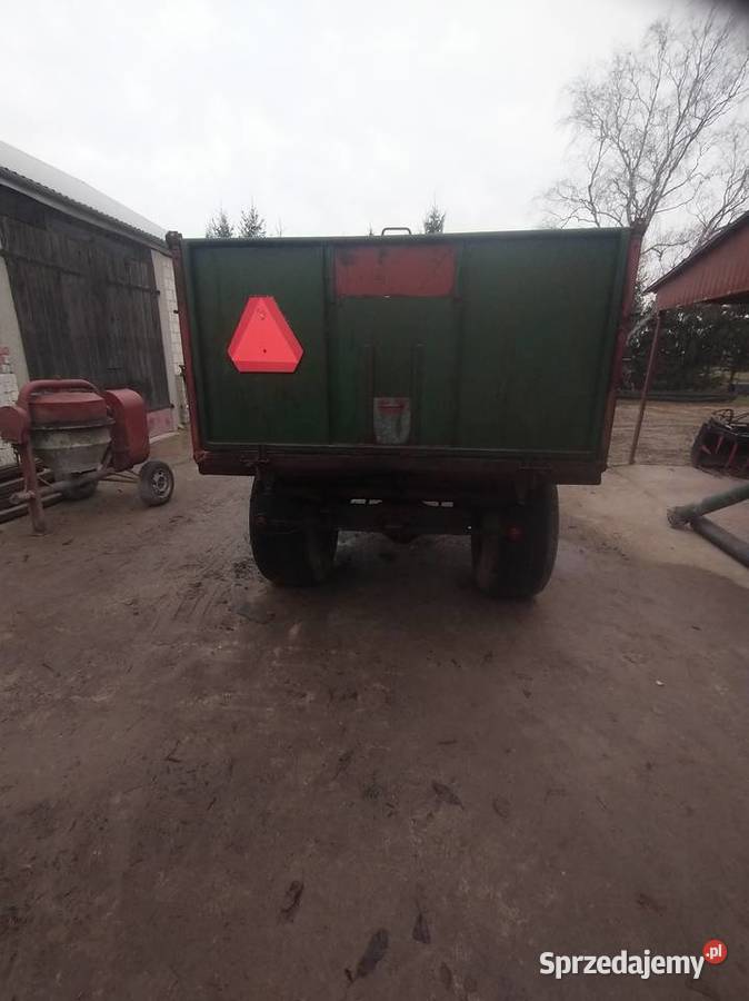 Przyczepa Miller kiper 5 ton z Niemiec nieuszkodzony