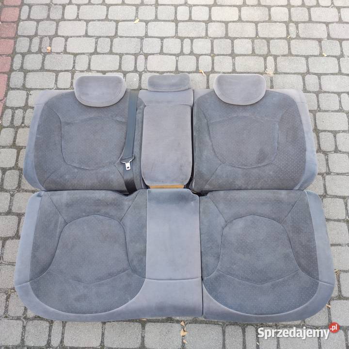 Tylna kanapa Citroen C5 0104 alcantara welur Fotele i kanapy
