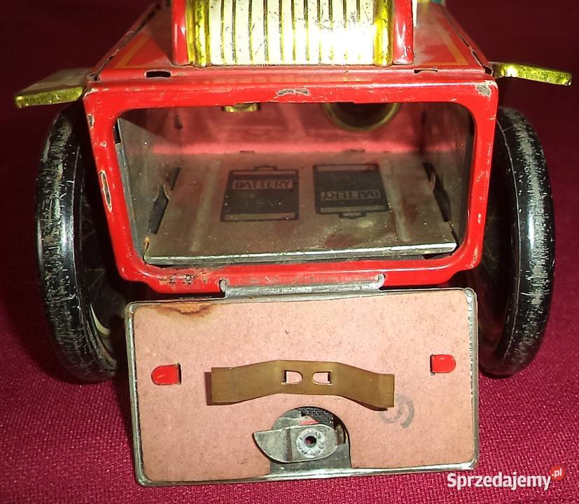 Straż Pożarna zabawka na baterie 409 ME 699 Made Modelarstwo śląskie Piekary Śląskie