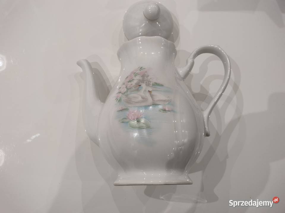 Sprzedam stary porcelanowy dzbanek Silesie PRL Łódź