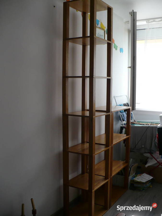 Regały dębowe 2 sztuki Puszczykowo sprzedam