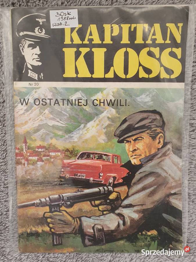 Kapitan Kloss zestaw 19 zeszytów wydanie 2 pomorskie Gdynia
