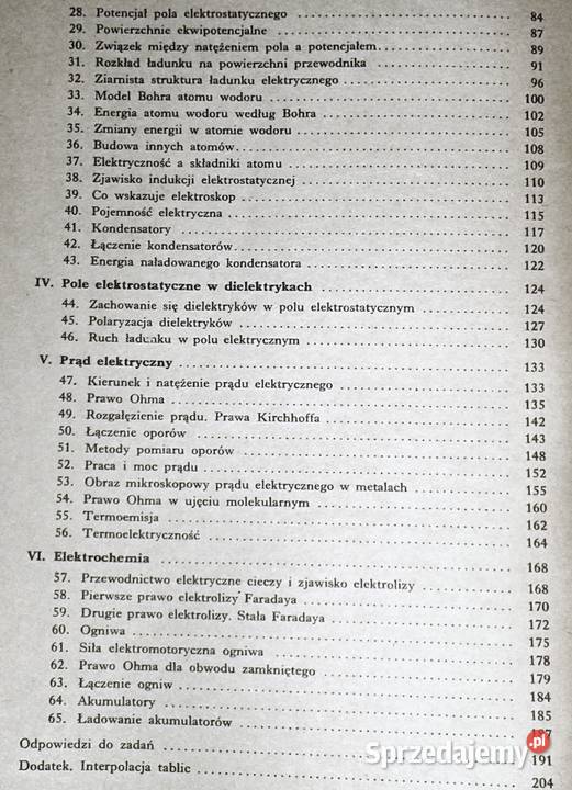 Fizyka kl 2 LO technikum i LZ Tadeusz Piech Rok wydania 1974 Chełm