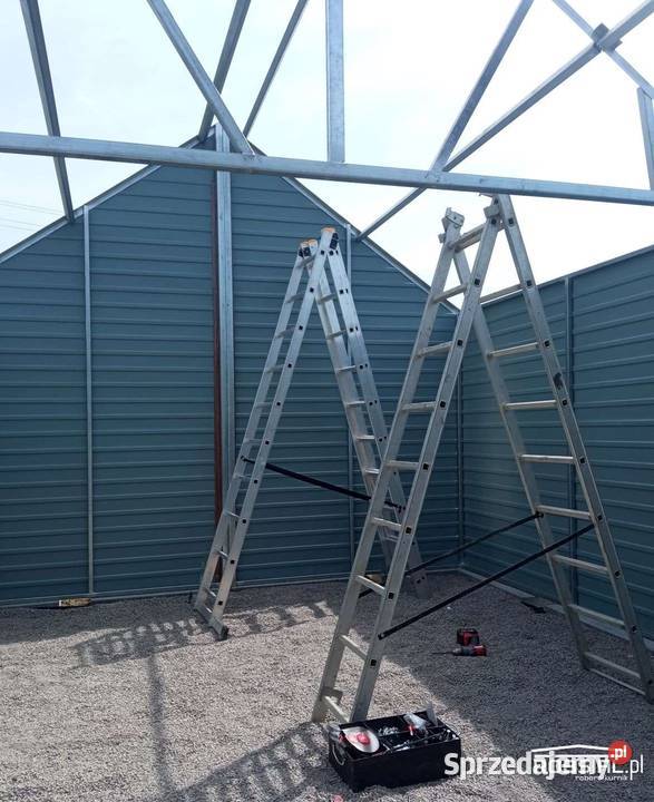 Garaż 4x6 BlachodachówkaBlacha Drewnopodobna wielkopolskie