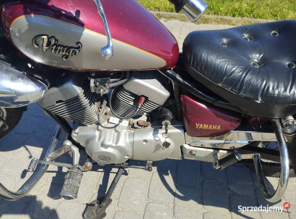 Sprzedam Motocykl Yamaha Virago 250 przebieg 18 Barczewo sprzedam