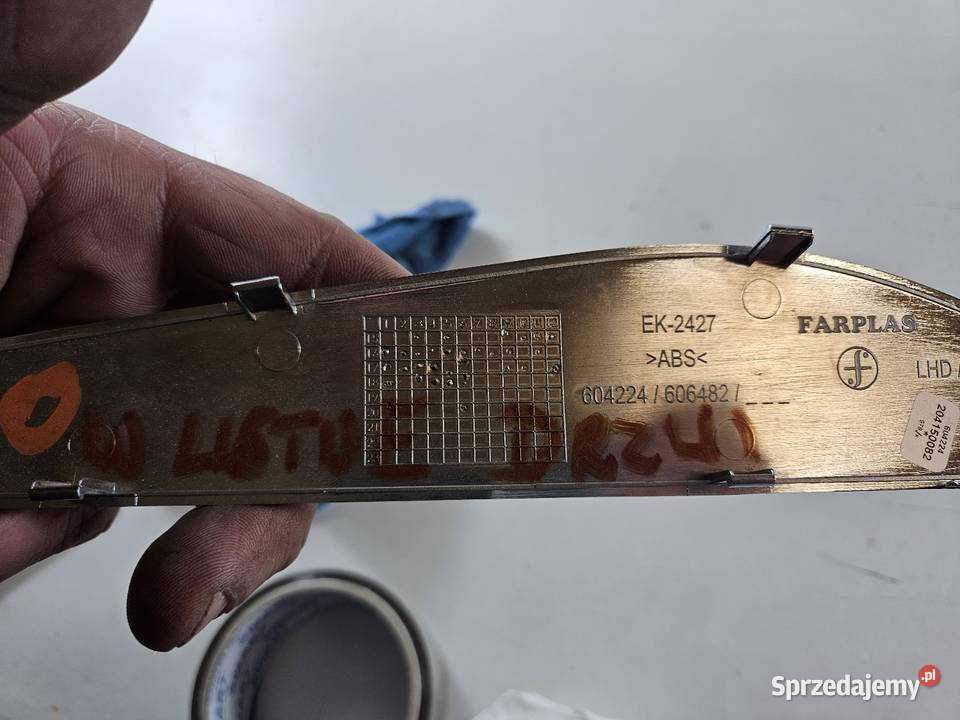 RENAULT CLIO IV 4 LISTWA DRZWI LEWY TYŁ 604224 Międzychód