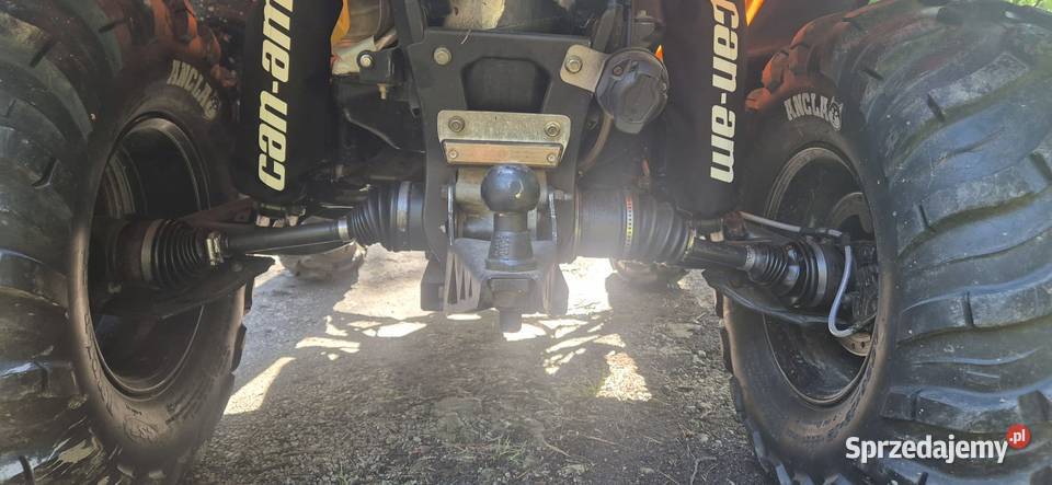 CanAm Renegade 800R 2015 Perła wśród quadów żółty