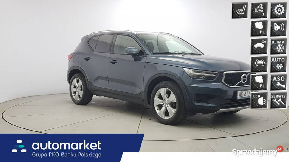 Volvo XC 40 T3 Momentum Pro Z Polskiego Salonu czujnik zmierzchu XC 40 Warszawa