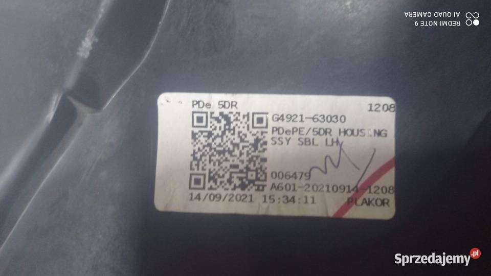 Lampa Hyundai i30 lift Włocławek sprzedam