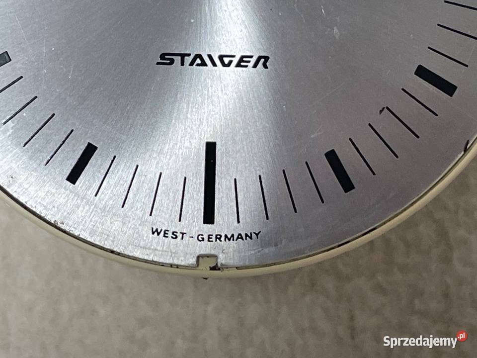 Stary zegar Staiger Quartz Exclusive West zachodniopomorskie Kołobrzeg