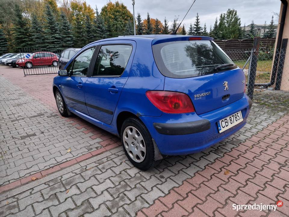 Peugeot 307 stan techniczny Sprawna klimatyzacja Bydgoszcz