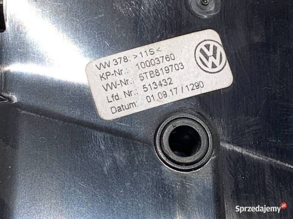 KRATKA NAWIEWU PRZÓD KRATKA LICZNIKA VW TOURAN osobowe