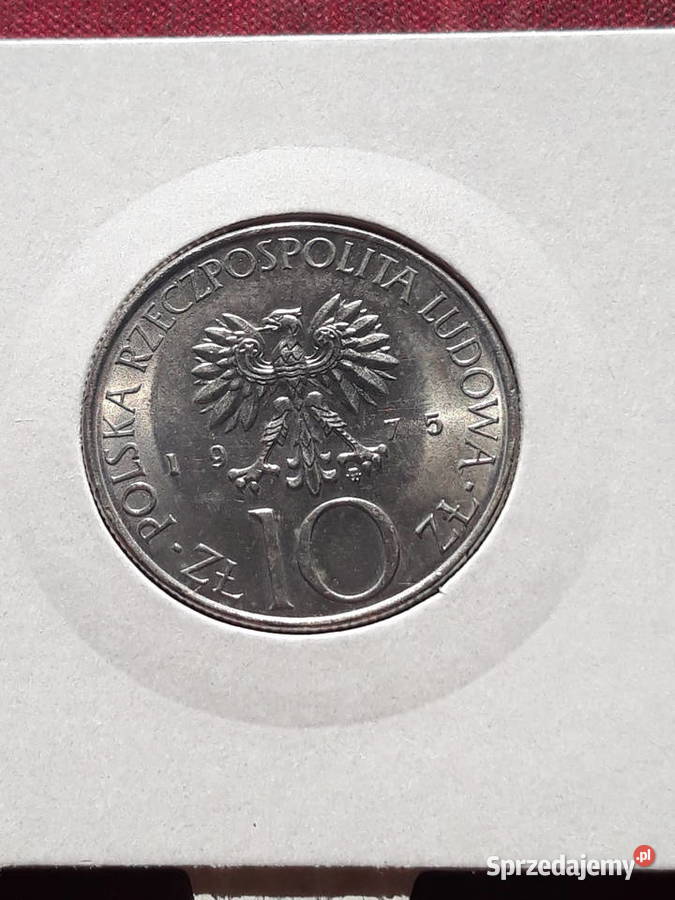 10 A Mickiewicz 1975 r Typ B Mennicze Numizmatyka Konin
