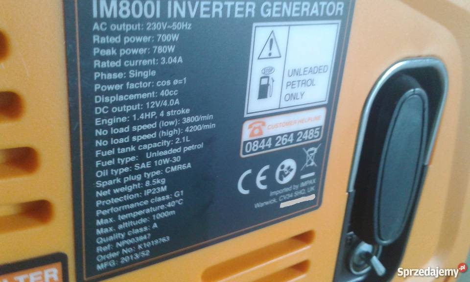 Agregat Prądotwórczy IMPAX mazowieckie Goszczyn