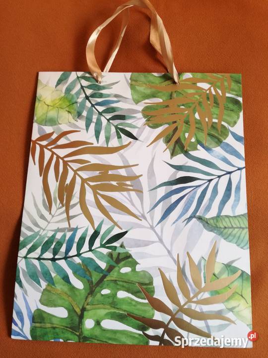 Torebka papierowa prezentowa 33x27x145