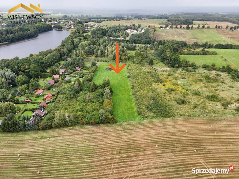 Działki jeziorem w Przezmarku pomorskie Przezmark