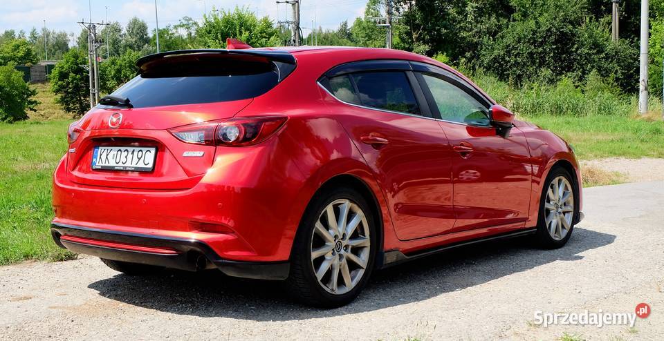 2017 Mazda 3 20 benzyna stan bezwypadkowy Rok produkcji 2017 małopolskie Kraków sprzedam