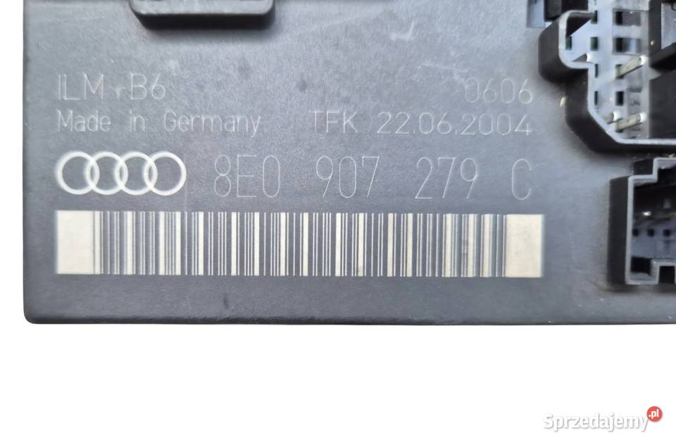 STEROWNIK ŚWIATEŁ AUDI A4 B6 B7 8E0907279 Działoszyce