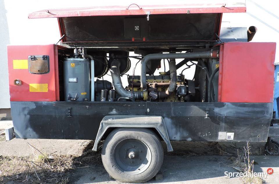 Sprężarka śrubowa Atlas Copco XAMS 286 Produkcja Gdańsk