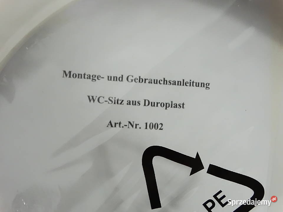 Nowa deska sedesowa WC Duroplast Biała lubelskie Biłgoraj