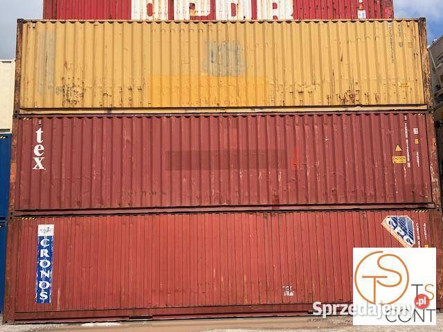 Kontener morski magazynowy budowlany 40 HC Gostyń