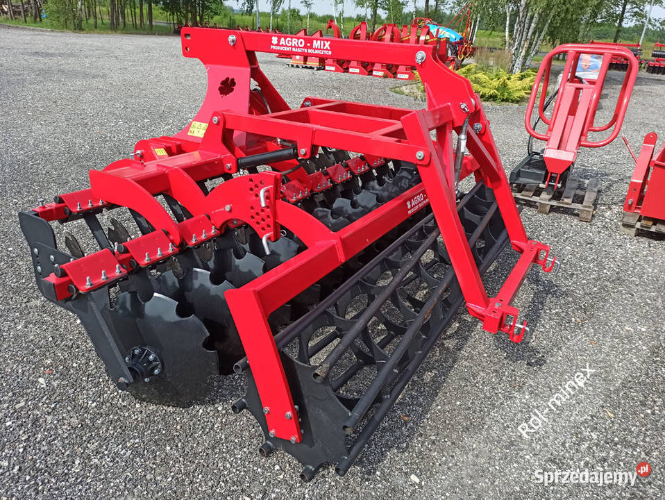 Agregat talerzowy siewny Agromix Hydropak Brona Siemiatycze