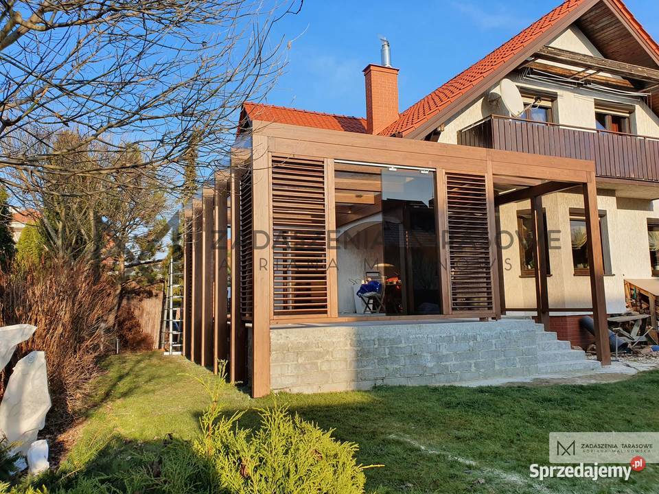 Zadaszenie tarasu ze szkłem Szczecin