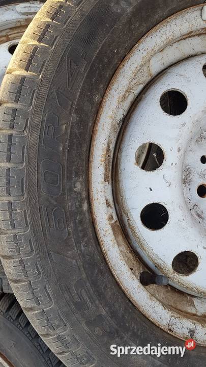 Koła fiat 125p 14 Koła i felgi sprzedam