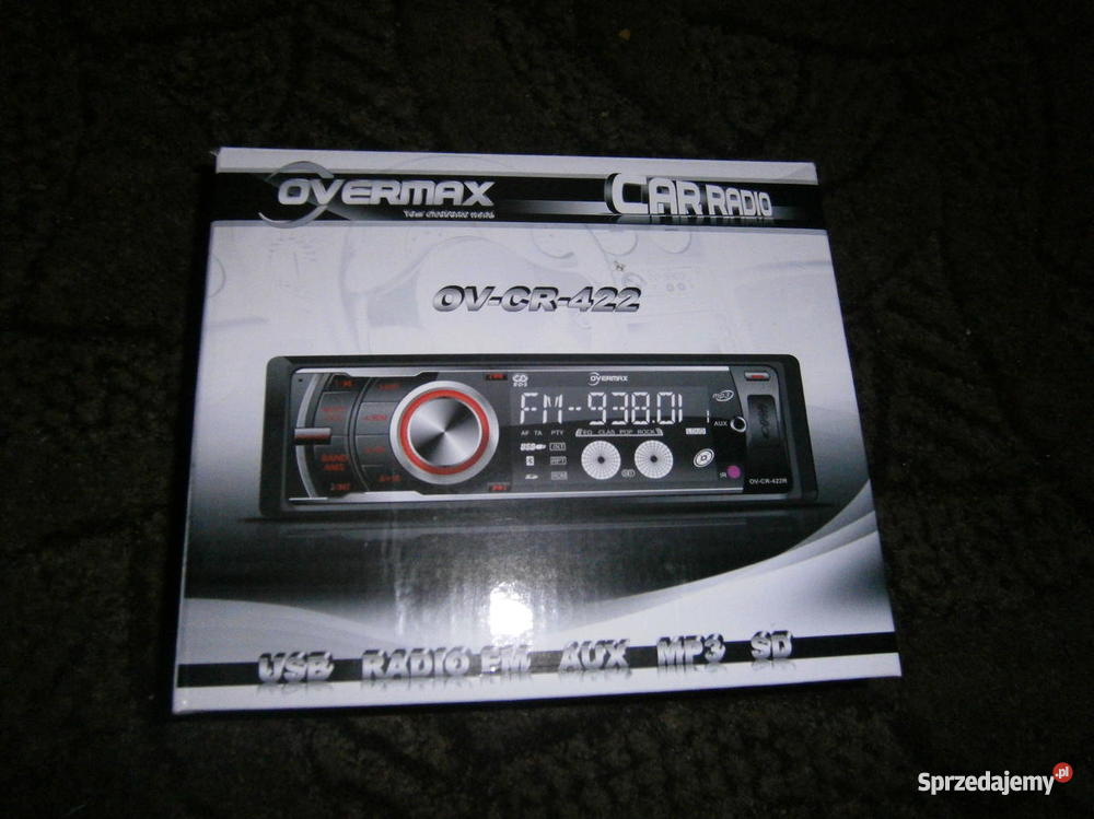 radio overmax zdejmowany panel Radioodtwarzacze Łódź