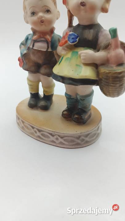 Figurka porcelana Dzieci brat i siostra Japonia Zamość