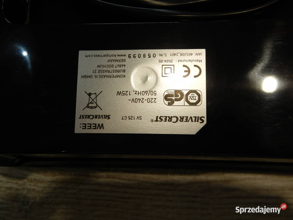 Zgrzewarka próżniowa Silvercrest SV 125 C7 Leżajsk