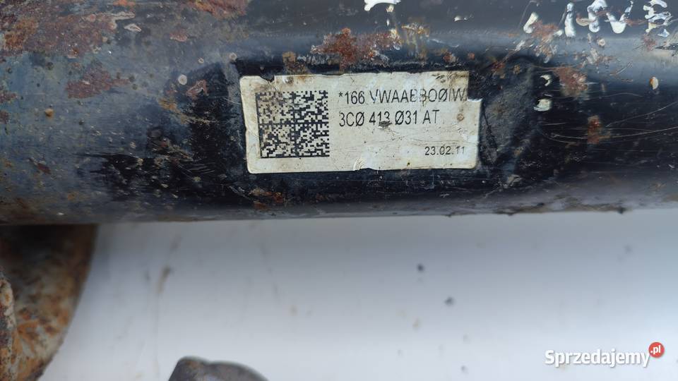 AMORTYZATOR SPRĘŻYNA PRAWY PRZÓD VW PASSAT B7 20 Amortyzatory