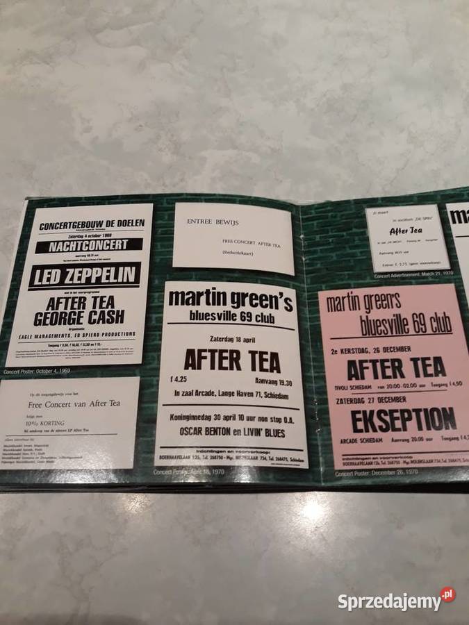 Archiwum hard rock bluesa AFTER TEA Joint House 1 płyta Rzeszów